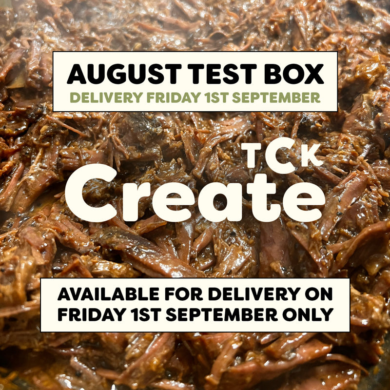 August Test Box + Create TCK Annual Membership